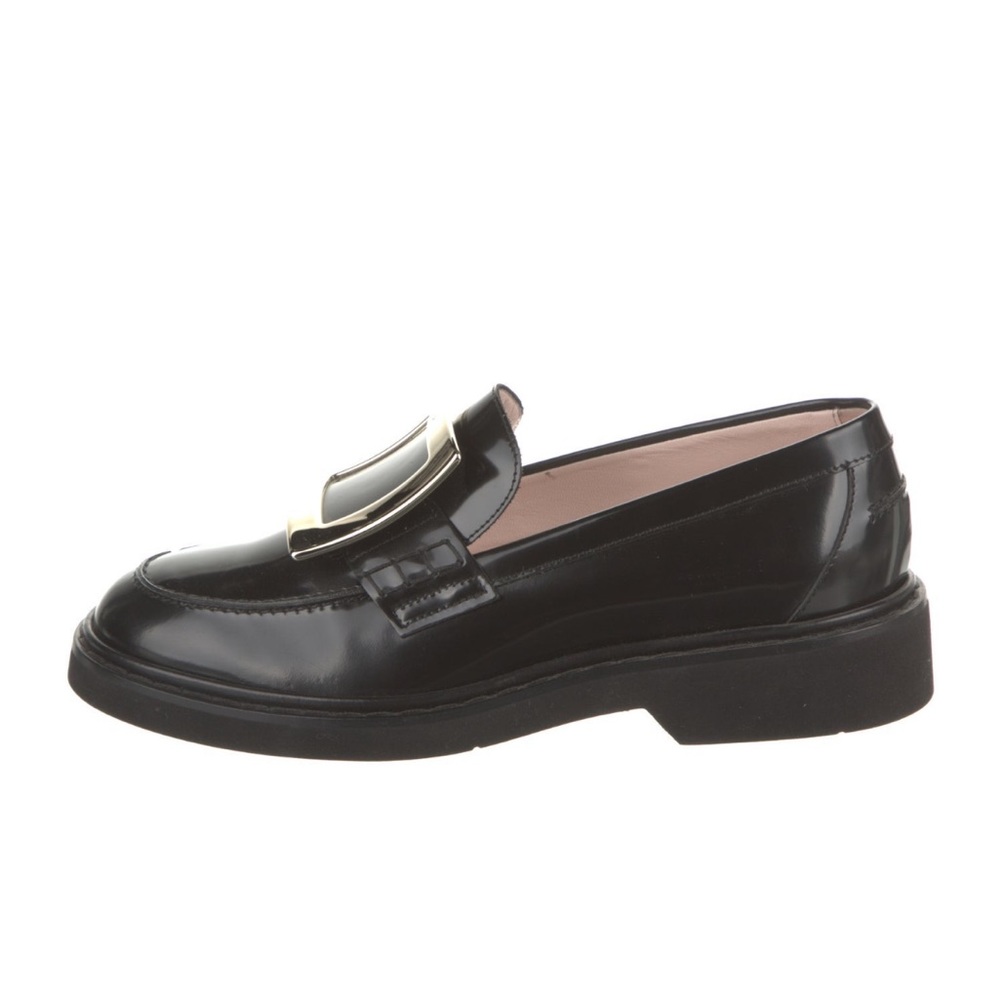 Perfect condition Roger Vivier patent leather loafers